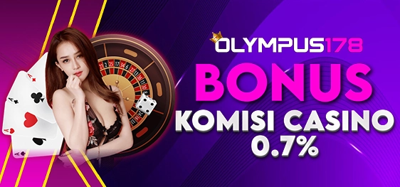 PROMO BONUS MINGGUAN ROLLINGAN CASINO 0.7%