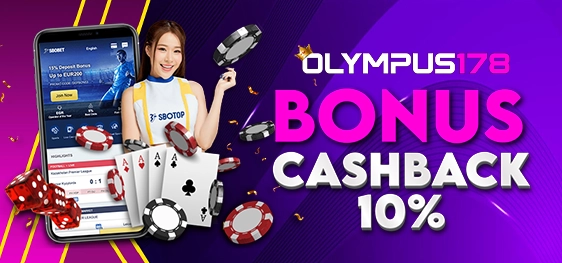 PROMO BONUS CASHBACK MINGGUAN 10%